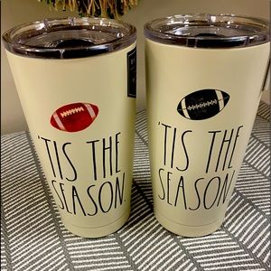 Sold out! Rae Dunn Tis the season football tumbler